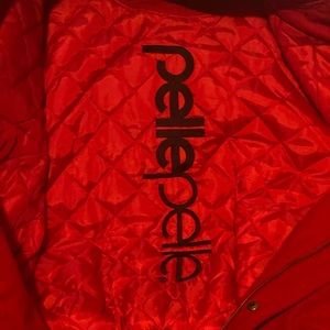 Red Pelle Pelle jacket large